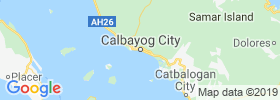 Calbayog City map